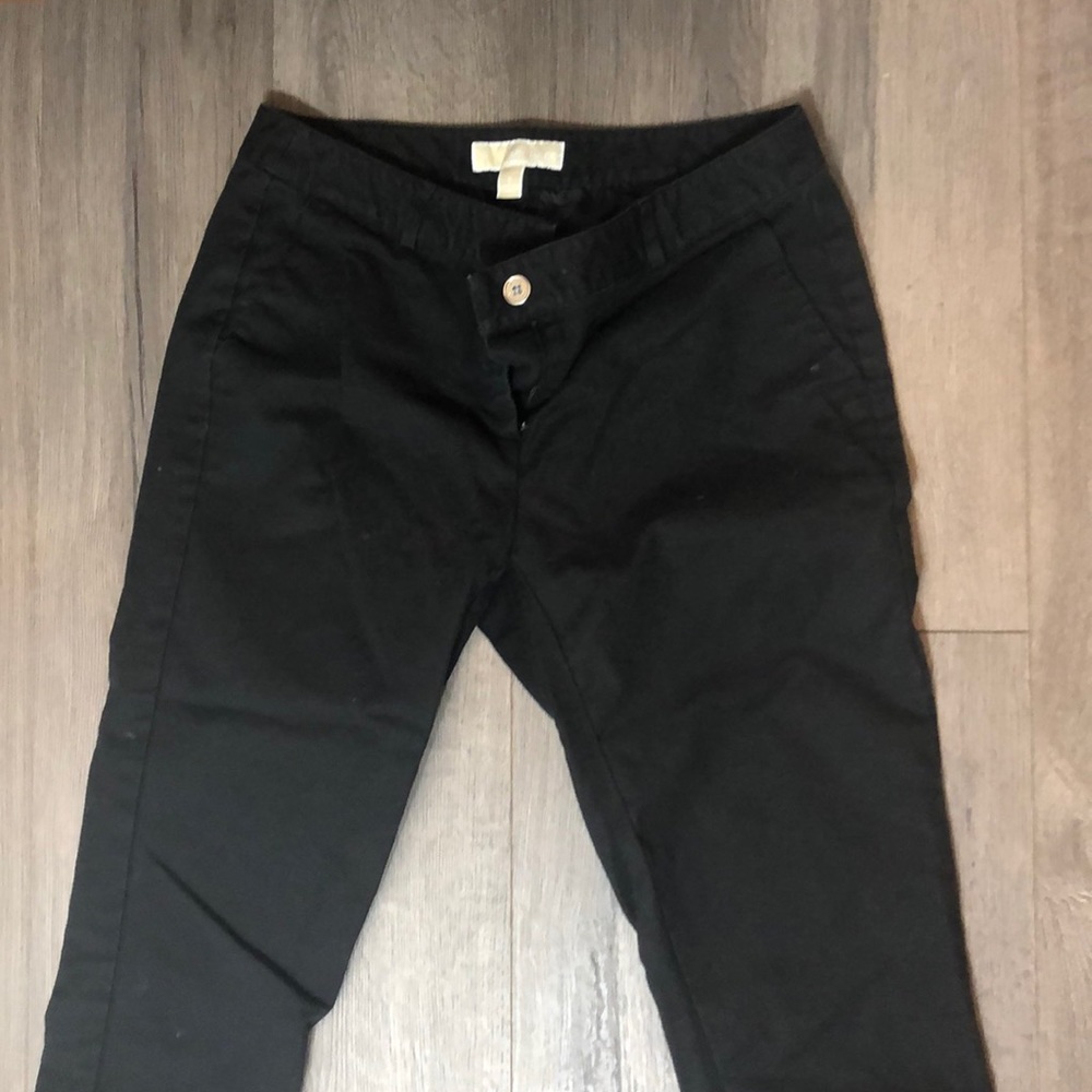 Black Michael Kors ankle pants